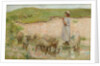 A Study for 'Sheep Pool on the South Downs' by William Edward Stott