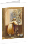 Looking from an Upstairs Window, 1832 by George Sidney Shepherd
