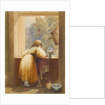 Looking from an Upstairs Window, 1832 by George Sidney Shepherd