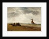 Waiting for the Fishing Boats Return, Holland by Thomas Bush Hardy