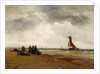 Waiting for the Fishing Boats Return, Holland by Thomas Bush Hardy