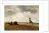 Waiting for the Fishing Boats Return, Holland by Thomas Bush Hardy