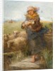 The Shepherdess by Robert Thorne-Waite