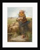 The Shepherdess by Robert Thorne-Waite