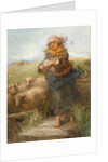 The Shepherdess by Robert Thorne-Waite