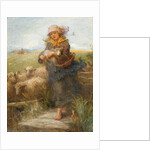 The Shepherdess by Robert Thorne-Waite