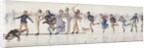 Winter Fun! A slide on Duddington Loch near Edinburgh by Charles Altamont Doyle