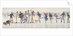 Winter Fun! A slide on Duddington Loch near Edinburgh by Charles Altamont Doyle