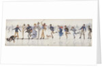 Winter Fun! A slide on Duddington Loch near Edinburgh by Charles Altamont Doyle