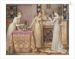 Three Sisters, an Arts & Crafts Aesthetic Interior, 1877 by Gustavus Arthur Bouvier