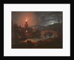 An Ironworks by Moonlight by Sebastian Pether
