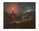 An Ironworks by Moonlight by Sebastian Pether