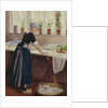 The Laundry Maid, 1915 by William Henry Margetson