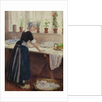 The Laundry Maid, 1915 by William Henry Margetson