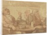 A Gentleman's Club by Thomas Rowlandson