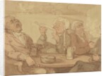 A Gentleman's Club by Thomas Rowlandson