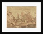 A Gentleman's Club by Thomas Rowlandson