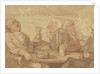 A Gentleman's Club by Thomas Rowlandson