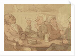 A Gentleman's Club by Thomas Rowlandson