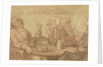 A Gentleman's Club by Thomas Rowlandson