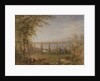 A Brick and Timber Railway Viaduct with Steam Train, 1849 by F. S. Cook