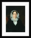 Portrait of Lady with Lacy Headdress, c.1845 by English School