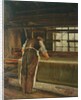 Weaving on a Loom by John William (attr. to) Brooke