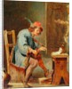 Man Playing a Fiddle, 1800-50 by David the Younger (after) Teniers