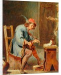 Man Playing a Fiddle, 1800-50 by David the Younger (after) Teniers