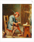 Man Playing a Fiddle, 1800-50 by David the Younger (after) Teniers