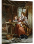 Interior of Cottage by William Underhill