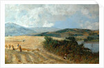 Harvest Time on the Conway River, c.1890 by John William Buxton Knight