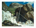 The Marble Quarry, Iona by David Young Cameron