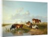 Landscape with a Cattle near Wool, Dorset by Arthur Douglas Peppercorn
