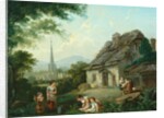 Old Cottage, Masham, 1816 by Julius Caesar Ibbetson