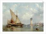 Off the Coast of Leghorn, 1848 by Edward William Cooke