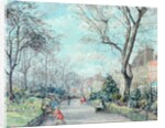 Cheyne Walk Gardens, c.1938 by Fairlie Harmar