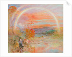 The Rainbow, Malhamdale, 1918 by William Shackleton