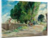 A Windy Day, 1945 by Beaver Roberts