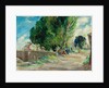 A Windy Day, 1945 by Beaver Roberts