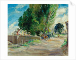 A Windy Day, 1945 by Beaver Roberts