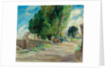 A Windy Day, 1945 by Beaver Roberts