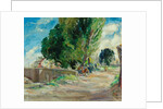 A Windy Day, 1945 by Beaver Roberts