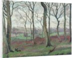 The Dunmow Road from Tilty Wood, 1915 by Lucien Pissarro