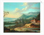 Continental Landscape, 1762 by Johann Christian Vollerdt or Vollaert