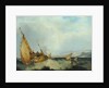 Shipping off the Isle of Wight by John Sell (style of) Cotman