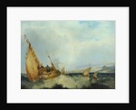 Shipping off the Isle of Wight by John Sell (style of) Cotman