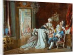 Louis XVI and the Royal Family at the Fall of Versailles, 1878 by J. Eckel