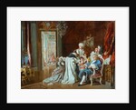 Louis XVI and the Royal Family at the Fall of Versailles, 1878 by J. Eckel