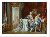 Louis XVI and the Royal Family at the Fall of Versailles, 1878 by J. Eckel